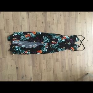 Flower maxi dress
